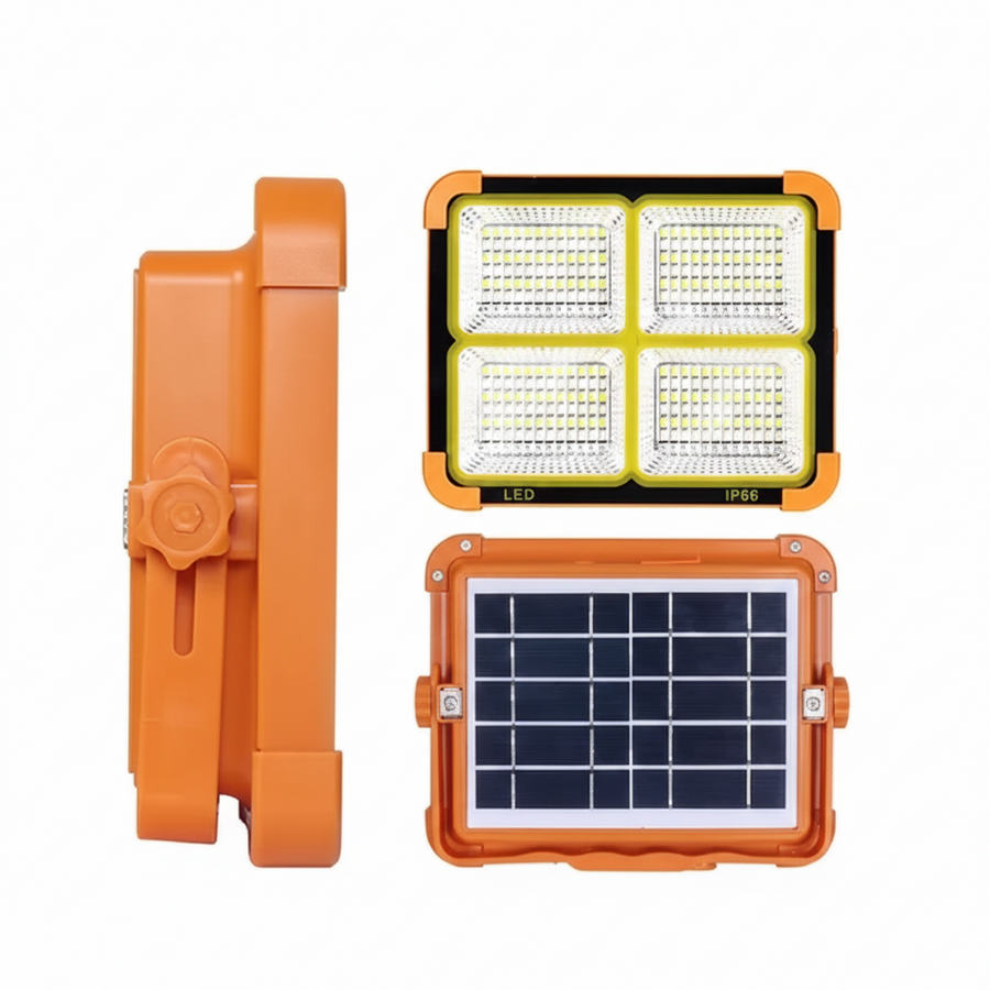 Portable Solar Flood Light β Waterproof Outdoor & Emergency Lamp