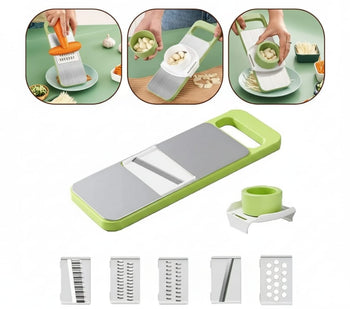5-in-1 Multi-Blade Vegetable Cutter & Slicer