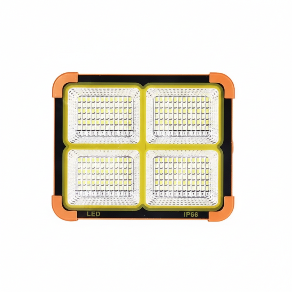 Portable Solar Flood Light – Waterproof Outdoor & Emergency Lamp