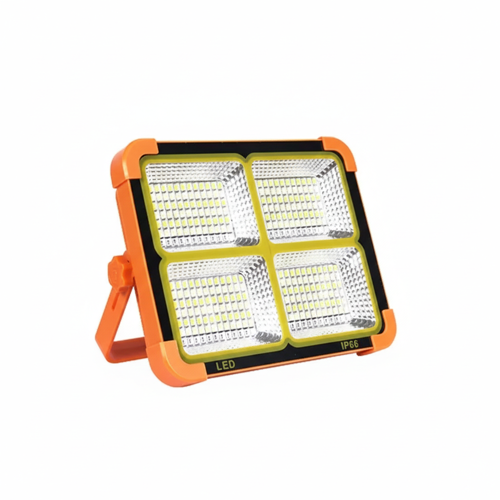 Portable Solar Flood Light – Waterproof Outdoor & Emergency Lamp