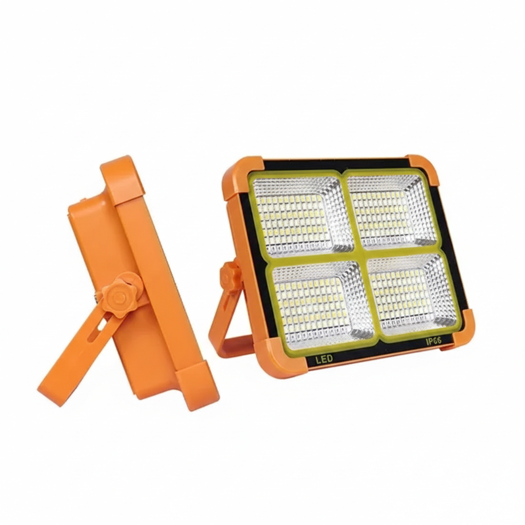 Portable Solar Flood Light – Waterproof Outdoor & Emergency Lamp