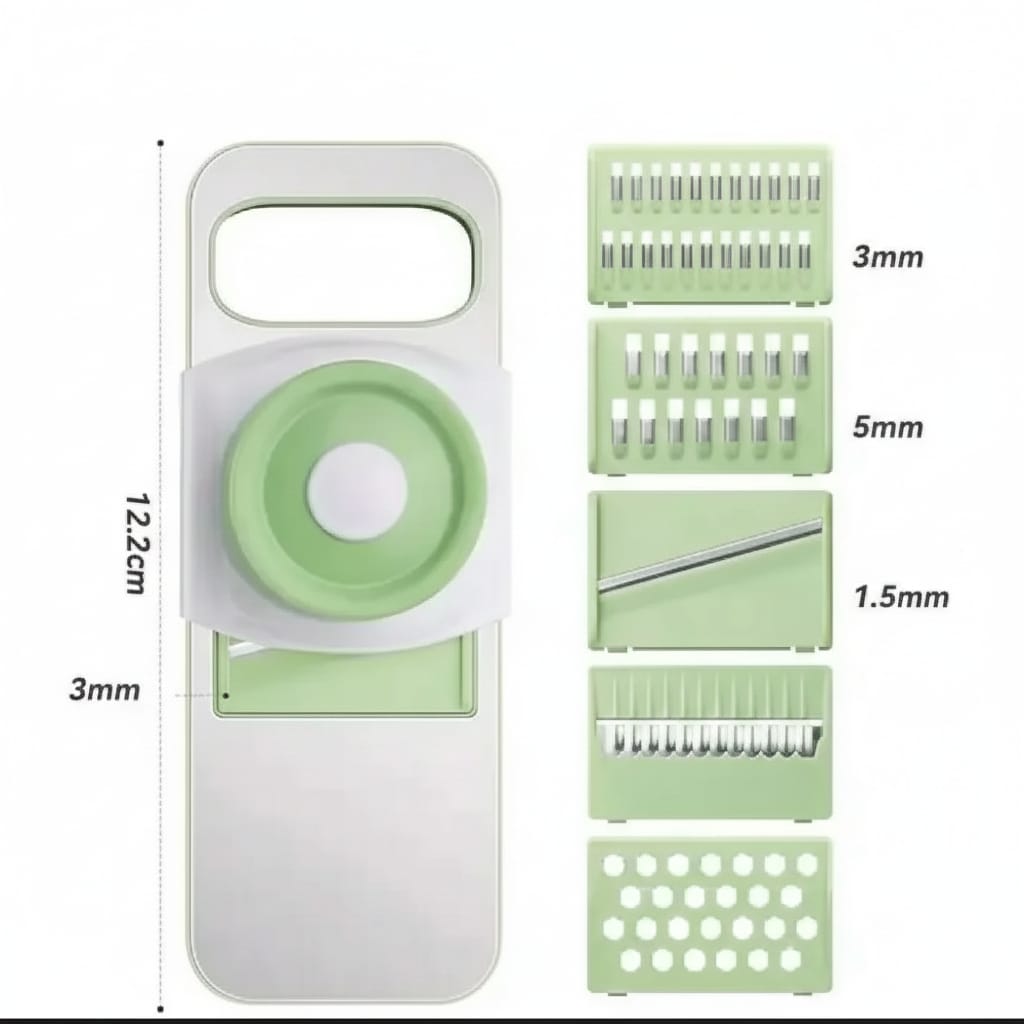 5-in-1 Multi-Blade Vegetable Cutter & Slicer