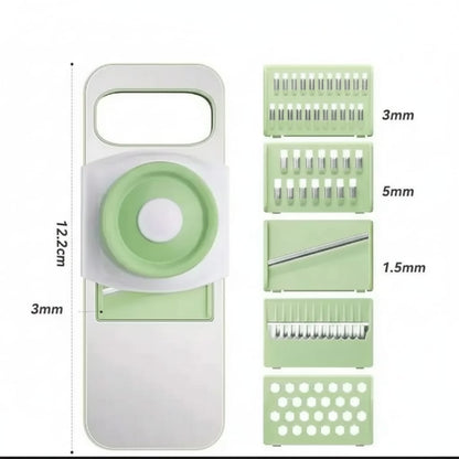 5-in-1 Multi-Blade Vegetable Cutter & Slicer
