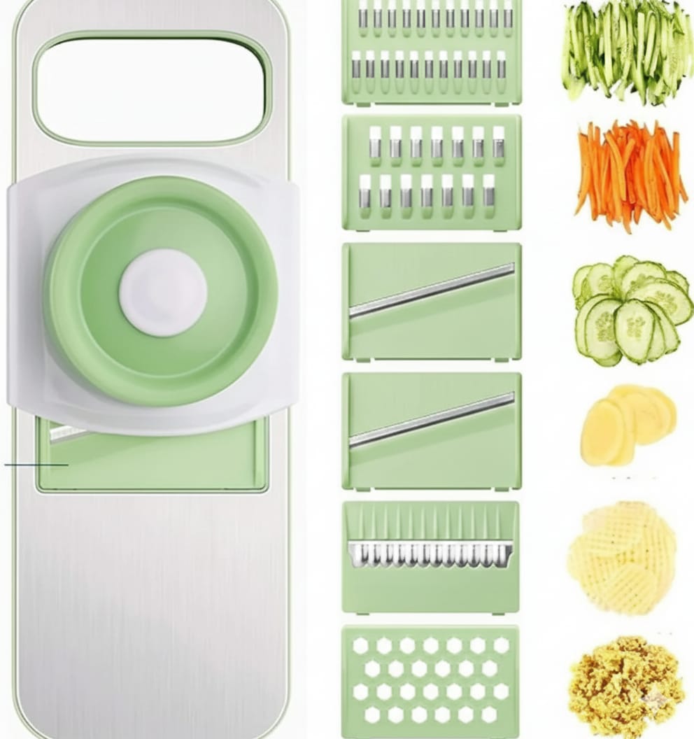 5-in-1 Multi-Blade Vegetable Cutter & Slicer